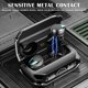 thumbnail image 5 of Auriculares inalámbricos Bluetooth portátiles con pantalla LED y estuche de carga, recargables, para deportes, entrenamiento, viajes, 5.2, resistentes al agua., 5 of 7