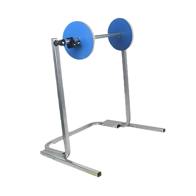 Rongfmy Foam Roll Dispenser Rack Tabletop Metal Frame Manual Foam Wrap Holder Floorstanding for Moving Packing Movers Fits 60cm Wide Film