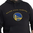 thumbnail image 7 of Men's G-III Sports by Carl Banks Black Golden State Warriors Adaptive Team Arc Fleece Hoodie, 7 of 7