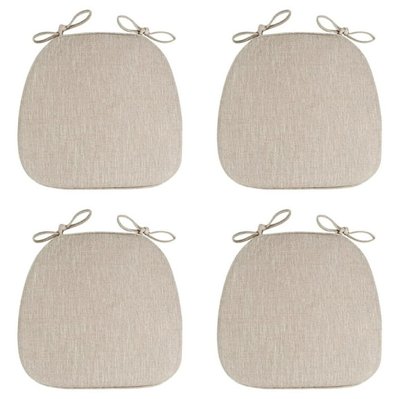 2025 New Chair Cushions for Dining Chairs U Shaped, 17x17 Inch Kitchen Chair Cushions with Ties, Non Chair Pads for Dining Chairs U Shaped, Colorful Ding Room Chair Cushion