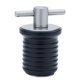 thumbnail image 4 of Tapón de drenaje giratorio de acero inoxidable con mango en T, ajustable para cascos marinos, kayak, lancha rápida y navegación., 4 of 9
