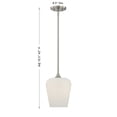 thumbnail image 7 of Octave 1-Light Pendant in Satin Nickel, 7 of 7