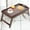 B, variant on Boreal Craft Mini Folding Table Multifunctional Household Bedroom Bed Wooden Tray Computer Solid Wood Table Holder
