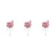 thumbnail image 4 of Advancent Broches de boda elegantes, además de atuendo formal, ramillete de poliéster duradero y duradero, champán rosa Type1 NO1, 4 of 6