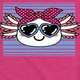 thumbnail image 3 of Instant Message - Girls Love Big Bows - Toddler & Youth Girls Short Sleeve Graphic T-Shirt, 3 of 6