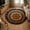 Color 3, variant on SPXUBZ Velvet Round Area Rug Orange Dark Brown Retro Arabic Circular Floor Mat Soft Non-Slip Accent Carpet for Living Room Bedroom Vintage Boho Home Decor Throw Rug