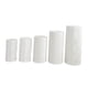thumbnail image 5 of 5x cubiertas de pedestal de postre cilíndricas, cubiertas de soporte de pedestal cilíndrico para mantel Blanco, 5 of 9