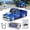 BLUE, variant on Retro Classic Car Model Style Speaker - Portable Speaker with Deep Bass, Colorful LED Lights, 393.7inch Range BT Wireless, USB Rechargeable 3H Playtime for Home Decor/Gifts/Party