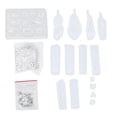 thumbnail image 1 of Resin Jewelry Molds, Resin Molds Jewelry Easy Clean Easy Demold  For Necklaces For Earrings For Jewelry, 1 of 8