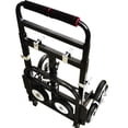 thumbnail image 1 of INTBUYING Stair Climbing Cart Portable Folding Hand Truck Luggage Cart with Extended Hand Lever with 6 Wheels and 2 Backup Wheels, 1 of 5