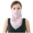 thumbnail image 1 of Mask Women Sun Protection Print Scarf Dustproof Neck Scarf Masks Face Mask, 1 of 1