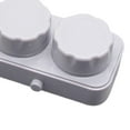 thumbnail image 4 of TISHITA Portable Contact Cleaner AAA Battery Powered Washing Machine for Disposal Soft Gray, 4 of 5