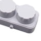 thumbnail image 4 of Estuche para limpiador de lentes de contacto eléctrico, lavadora de viaje automática de limpieza rápida, para Gris, 4 of 5