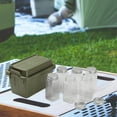 thumbnail image 1 of 6 tarros de especias para acampar, contenedores de especias, botella de condimento, botella de condimento para cocinar, barbacoa, viaje, mochilero Verde DYNWAVEMX bolsa de especias, 1 of 8