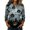 Dark Gray #106, variant on Halloween Shirts Women Funny 3/4 Sleeve Pullover Spooky Bat Printed T Shirts Horror Crew Neck Tops Holiday Three Quarter Length Blouses, 2XL