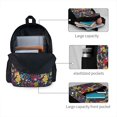 thumbnail image 4 of Zufioo Rock Music Pattern Adult Backpack,Wear-resistant and Breathable Multi-pocket Backpack, Suitable for Travel, Business and Outdoor Activities, 4 of 9