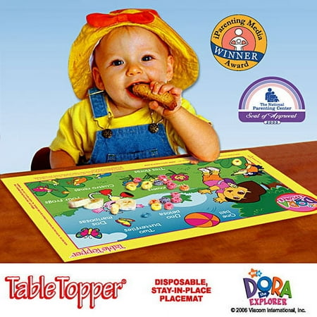 Disposable "stick-on" Placemats