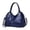 Dark Blue, variant on Willtoo Fashion Handbags for Women Large Tote Shoulder Bag PU Leather Crossbody Purse Ladies Work Satchel Bags