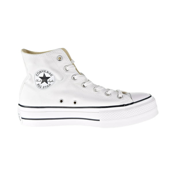 Converse Women's Taylor All Star Platform High Top Sneaker, White /Black/White, 11 M US Walmart.com