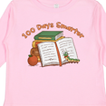 thumbnail image 4 of Inktastic 100 Days Smarter Bookworm 100th Day of School Boys or Girls Long Sleeve Toddler T-Shirt, 4 of 5