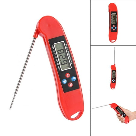 Digital Kitchen Probe Thermometer Food Cooking BBQ Meat Steak Turkey Wine, Digital Probe Thermometer, Kitchen Probe