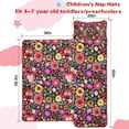 thumbnail image 5 of Pioneer Flower Floral Print Pattern Toddler Nap Mats for Kids Preschool,Sleeping Mat Bag or Kids,Toddler Sleeping Bag,Toddler Nap Mat or Daycare, 5 of 6