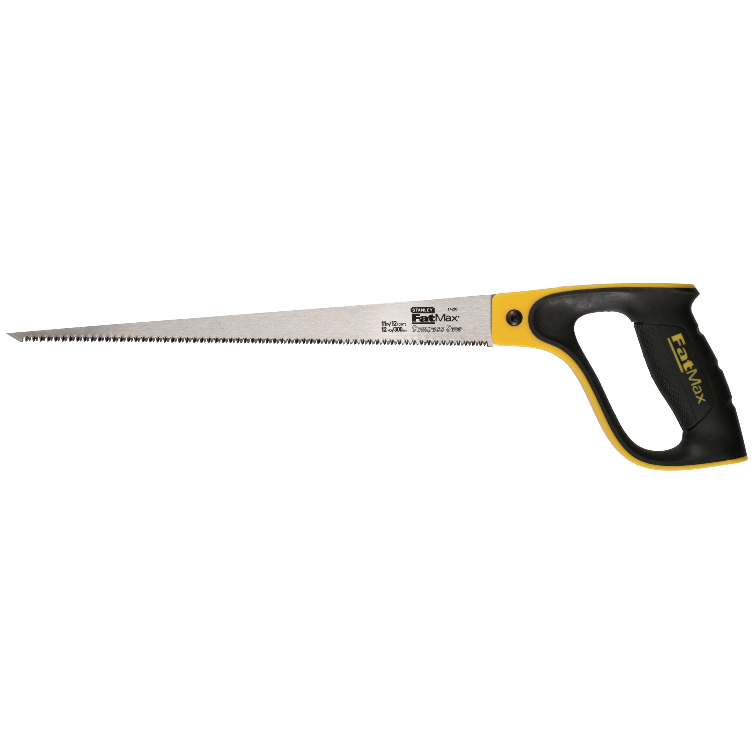 STANLEY FatMax 17-205 18-Inch, 11 TPI Compass Hand Saw