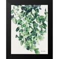 thumbnail image 2 of Brown, Denise 12x14 Black Modern Framed Museum Art Print Titled - Hanging Greens 1, 2 of 5