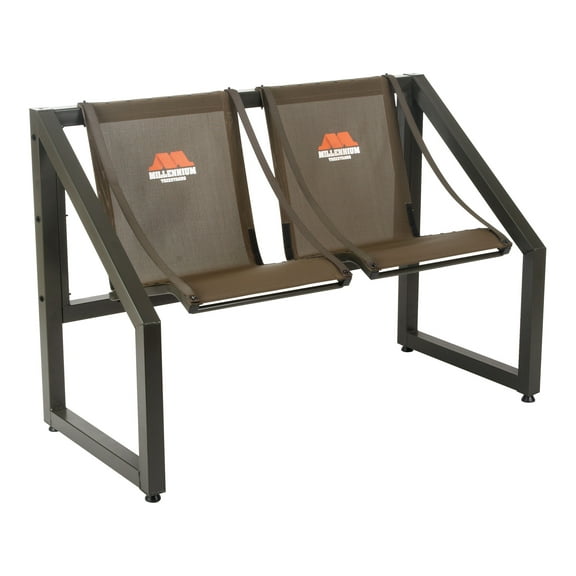 Millennium B2X2 2-Person Steel Bench