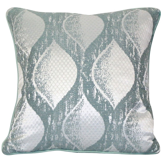 Siata Teal Decorative Cushion, 20" x 20"
