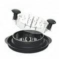 thumbnail image 1 of Meat Shredder, Non Slip Mat Detachable Plate Chicken Shredder Machine with Two Handles for Home, 1 of 5