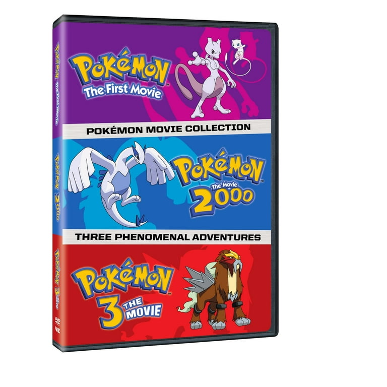 Viz Media Pokemon: Anime Movies 1-3 (DVD) Ash's Adventures with