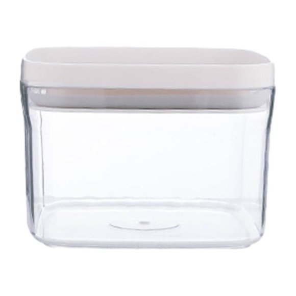 Bigersell Airtight Food Containers with Lids Deals Sturdy Kitchen Food Storage Containers Rectangular Shape Reusable Food Containers with Lids Plastic Plastic Food Containers