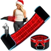 LifePro Vibrating Therapy Belt Massager for Back, Waist, and Muscle Relaxation – Black