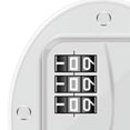 thumbnail image 5 of CHOK 2024 Refrigerator Lock Combination Design Strong Metal ABS Multifunction Freezer Lock for Cabinet Window Door FQ1 White, 5 of 5