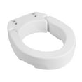 thumbnail image 5 of VEVOR Raised Toilet Seat, 300 lbs Load Capacity, 3.5-Inch Lift Height, Commode Elevated Toilet Seat Riser with Enlarged Opening for Seniors, Elderly, Handicap, Disabled, and Adults, Fits Round Bowl, 5 of 9