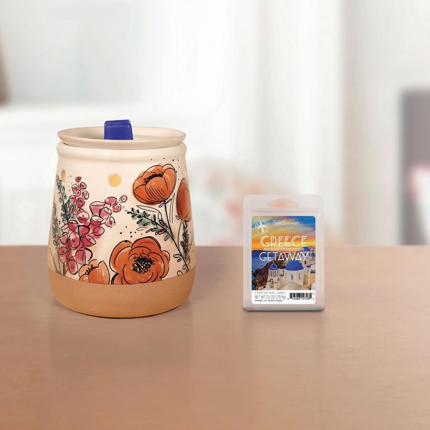 ScentSationals Scented Wax Cubes - Greece Getaway, 2.5 oz (70.9 g)