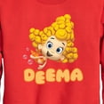 thumbnail image 3 of Bubble Guppies - Deema - Toddler And Youth Crewneck Fleece Sweatshirt, 3 of 5