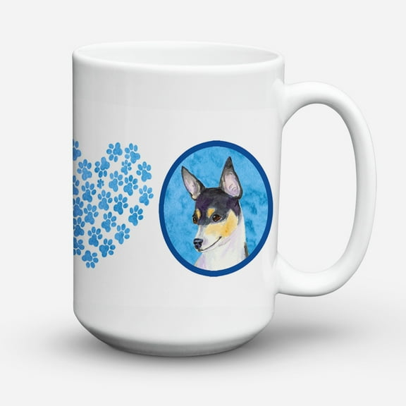 Blue Chihuahua Coffee Mug 15 oz