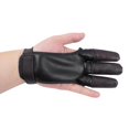 thumbnail image 3 of koolsoo Glove 3 Finger guard Cow Leather Shooting Protective Gear for Left Right, 3 of 9