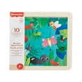 thumbnail image 7 of Fisher-Price Wooden Jigsaw Puzzle Jungle Theme for Toddlers & Preschool Kids, 9 Wood Pieces, 7 of 7