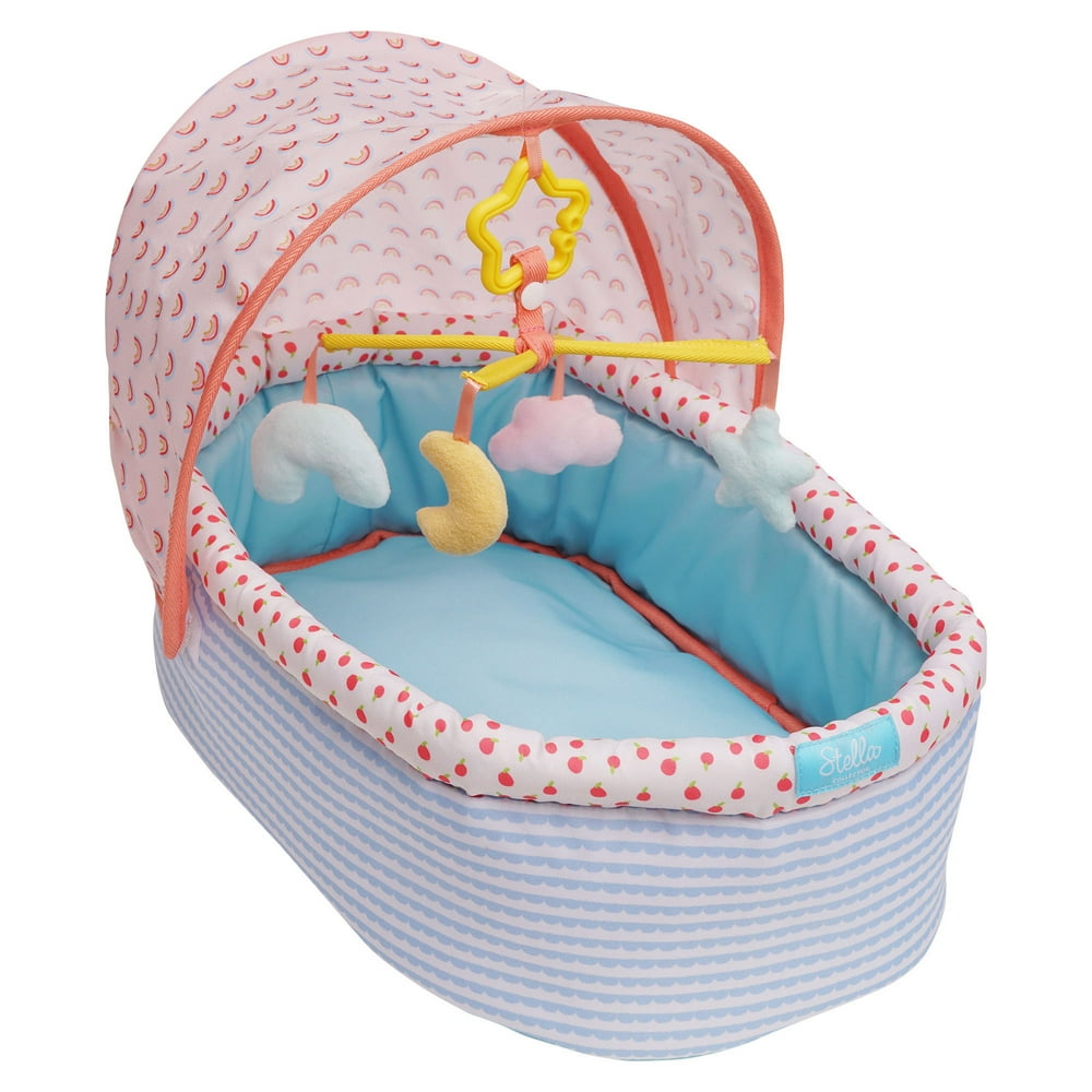 Manhattan Toy Stella Collection Soft Baby Doll Crib with Removable
