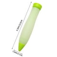 thumbnail image 5 of 1 Pcs Cake Decoration Pen,Dessert Decorating Tool,Silicone Jelly Pen,Silicone Cookie Icing Piping Nozzles Used For Jam, Lettering, Drawing,Cream,Diy Personalized Kitchen Baking Accessories,Sky Blue, 5 of 5