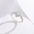 thumbnail image 3 of Aurelia Opal Ring for Women by Ginger Lyne Sterling Silver Oval Gemstone Cubic Zirconia, 3 of 6