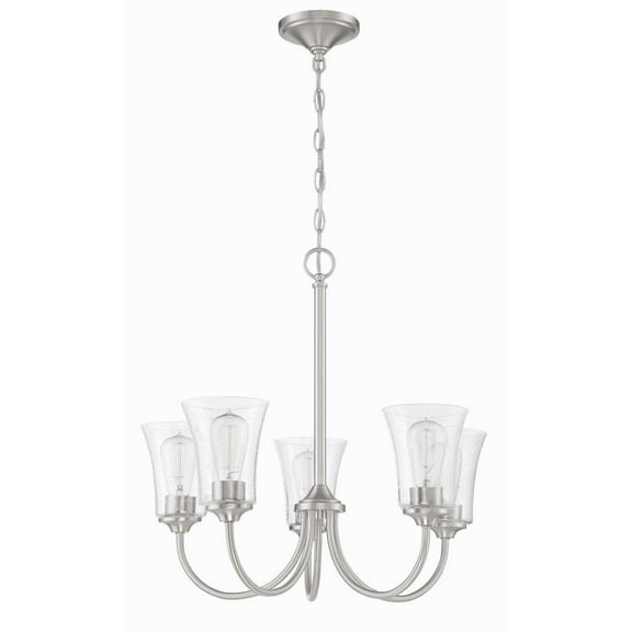 Five Light Chandelier in Traditional Style 23 inches Wide By 22 inches High Bailey Street Home 139-Bel-3827687