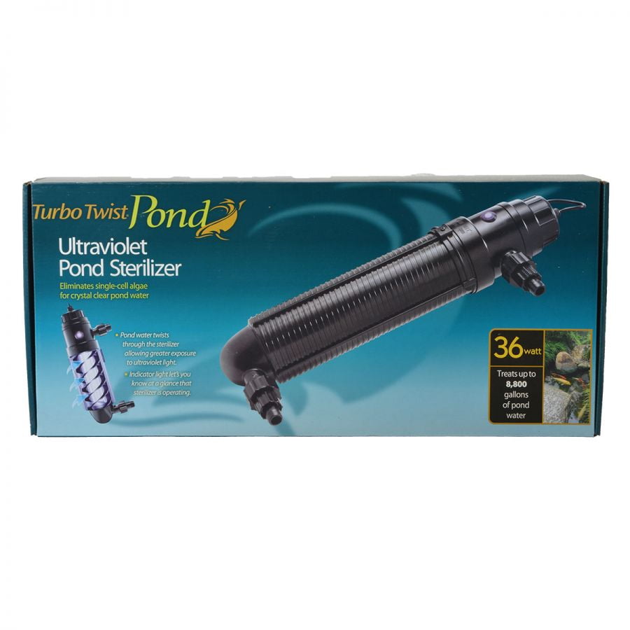 Coralife Turbo Twist UV Sterilizer for Ponds 12X 36 Watt (Ponds up