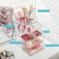 thumbnail image 2 of Organizador de maquillaje Vtopmart transparente de 5 niveles para cosméticos, 2 of 7