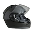 thumbnail image 2 of FUEL Adult Full-Face Motorcycle Helmet DOT Approved Gloss Black, Large, 2 of 13