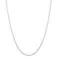 thumbnail image 1 of 14K White Gold .80mm Round Snake Chain 30 Inch, 1 of 5
