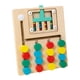 thumbnail image 4 of Tablero de rompecabezas de madera CUTICAT Montessori para niños Juguete educativo 4 colores, 4 of 8